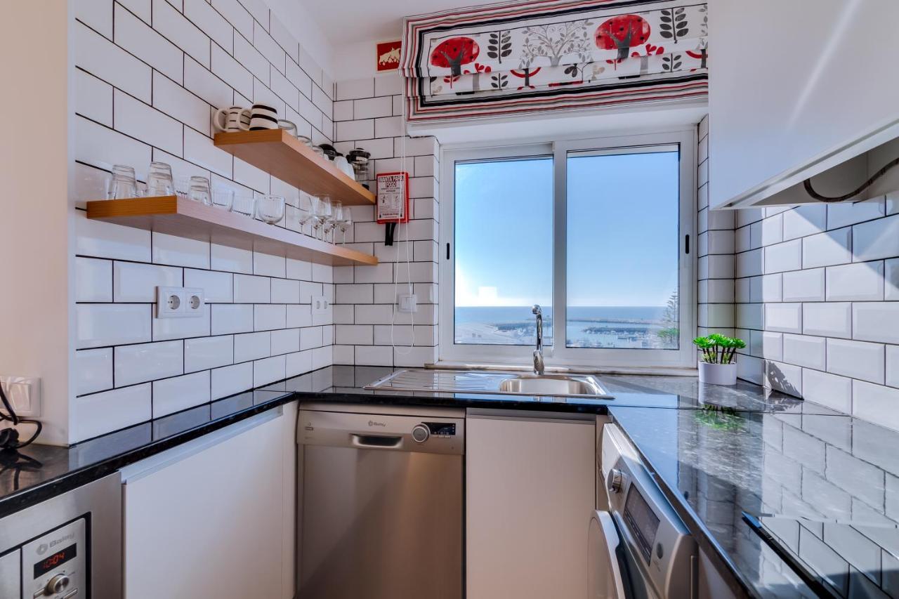 Al - Ocean Wide View Apartamento Quarteira Exterior foto